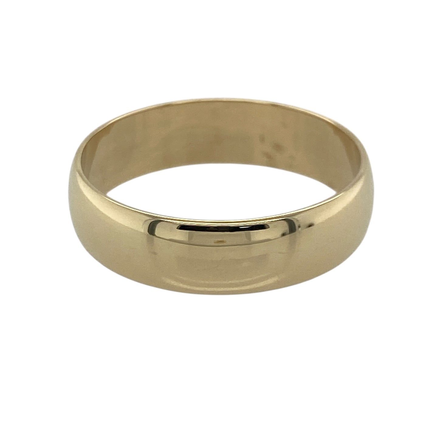 9ct Gold 6mm Wedding Band Ring