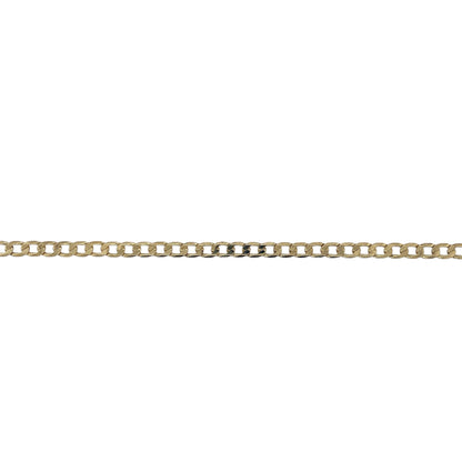 9ct Gold 7" Curb Bracelet