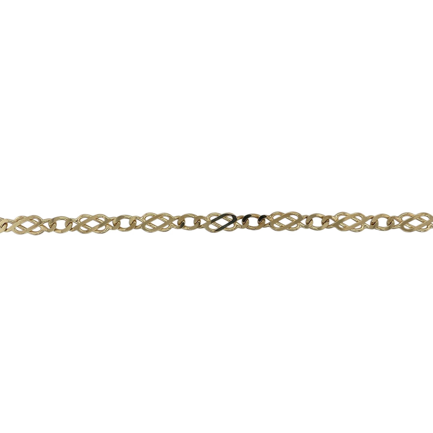 9ct Gold 7" Celtic Link Bracelet