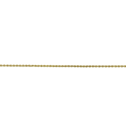 9ct Gold 16" Rope Chain