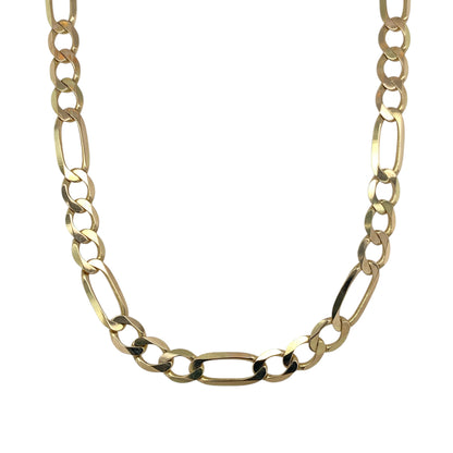 9ct Gold 18" Figaro Chain