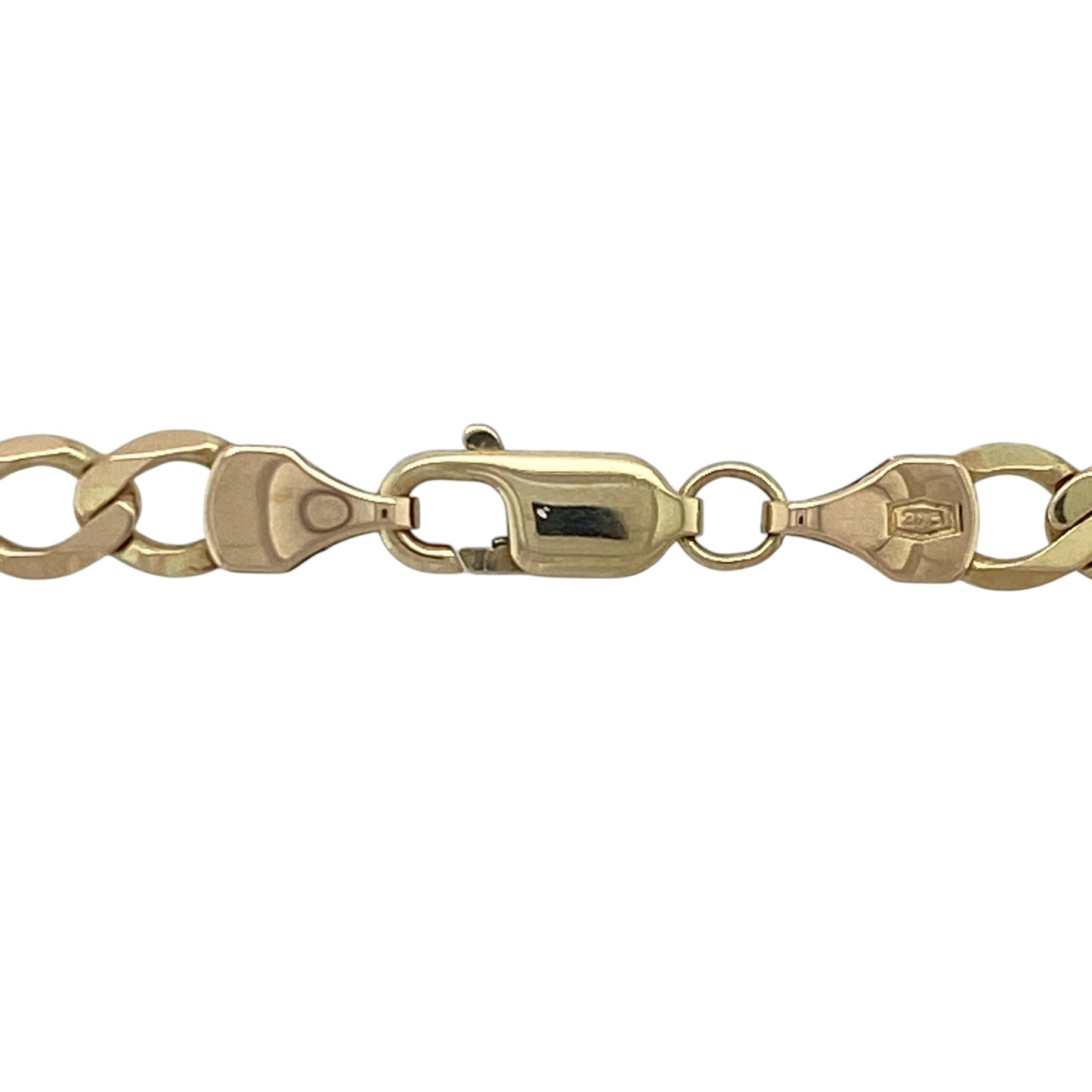 Introduce timeless style to your jewellery collection with this pre-owned 9ct yellow gold Figaro chain. Featuring the iconic alternating link pattern, this substantial 18-inch chain is perfect for wearing on its own or paired with a favourite pendant.

Design: The chain showcases the classic Figaro link design, combining alternating short and elongated polished links for a distinctive and timeless appearance.