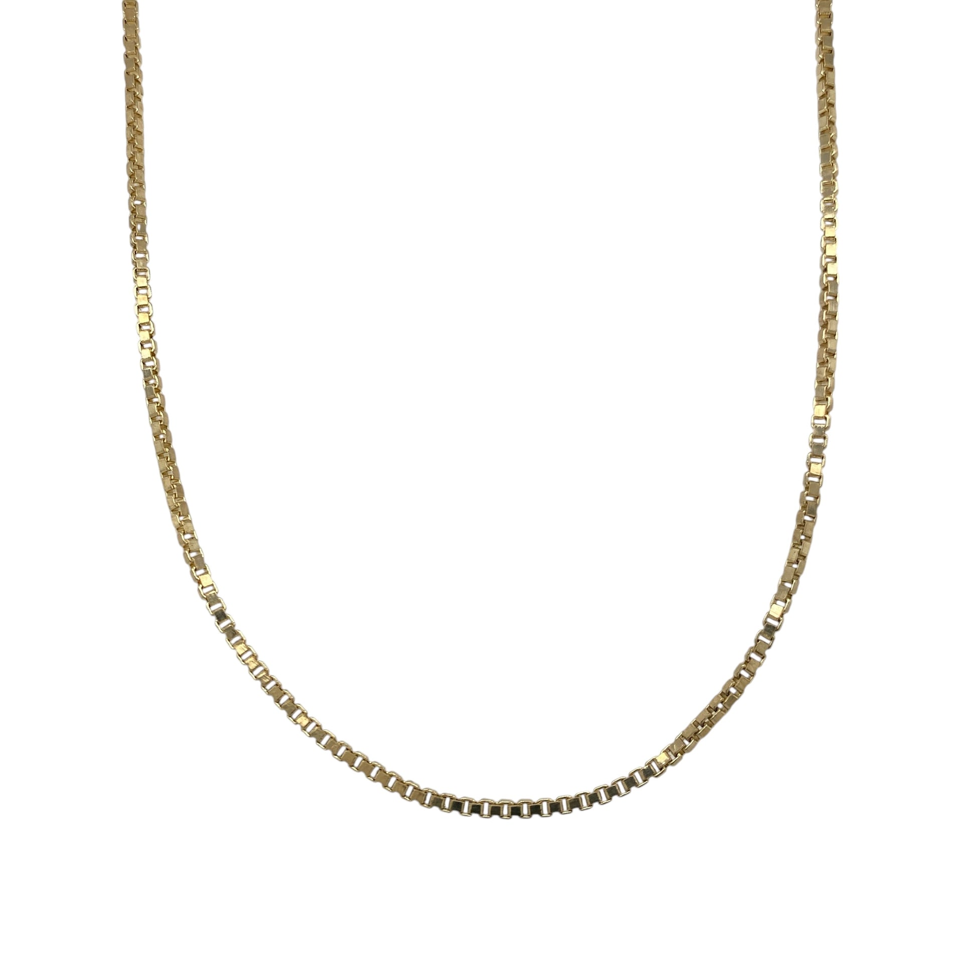9ct Gold 24" Box Chain