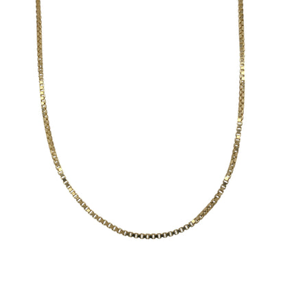 9ct Gold 24" Box Chain