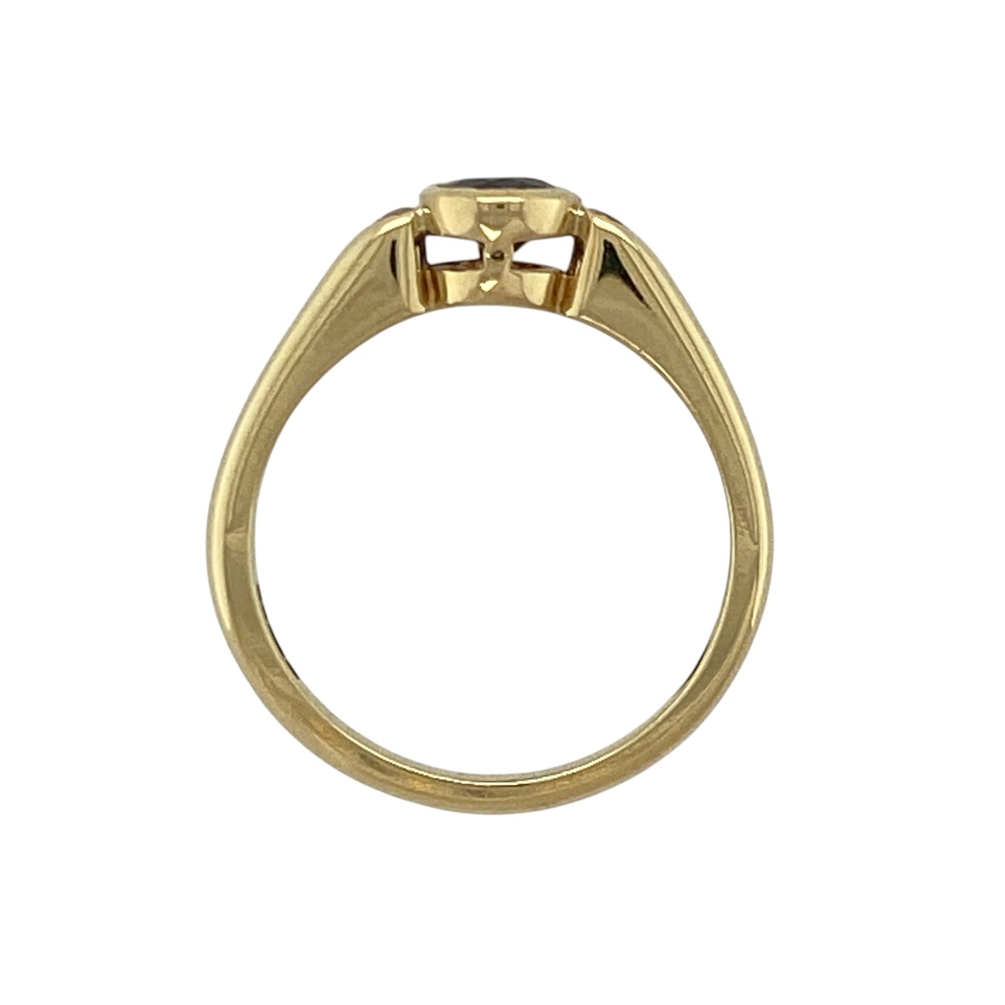 18ct Gold Diamond & Sapphire Ring
