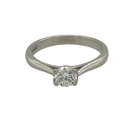 Platinum & Diamond Solitaire Ring