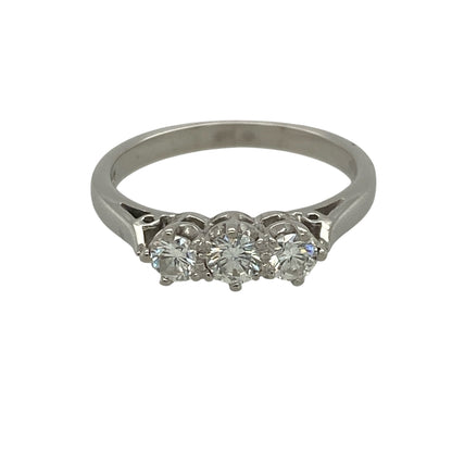 Platinum & Diamond Trilogy Ring