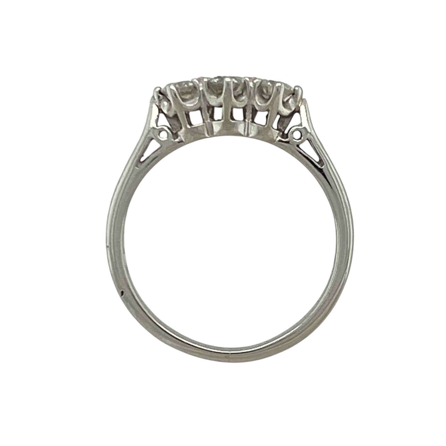 Platinum & Diamond Trilogy Ring