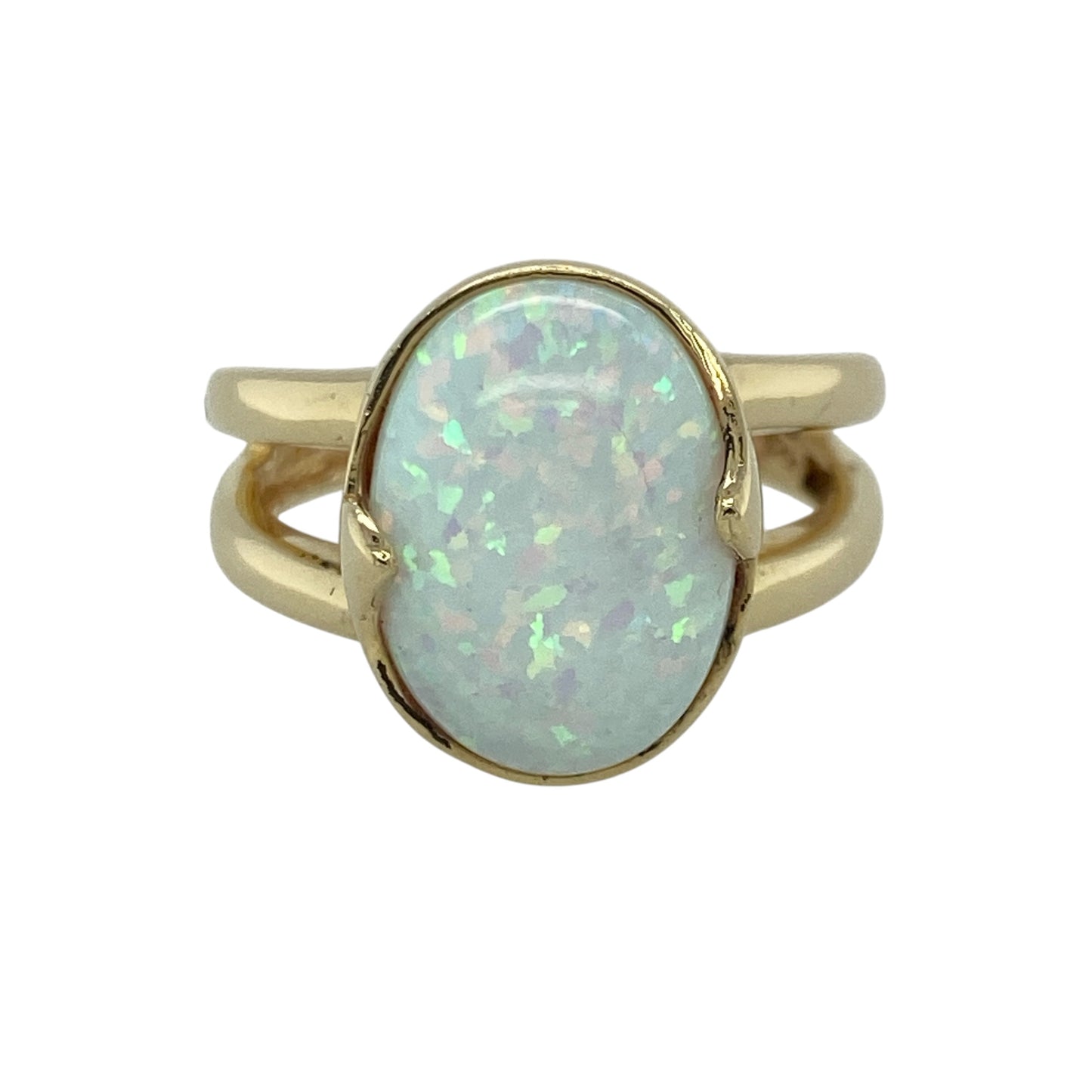 14ct Gold & Opalique Dress Ring