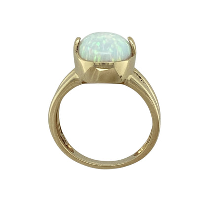 14ct Gold & Opalique Dress Ring