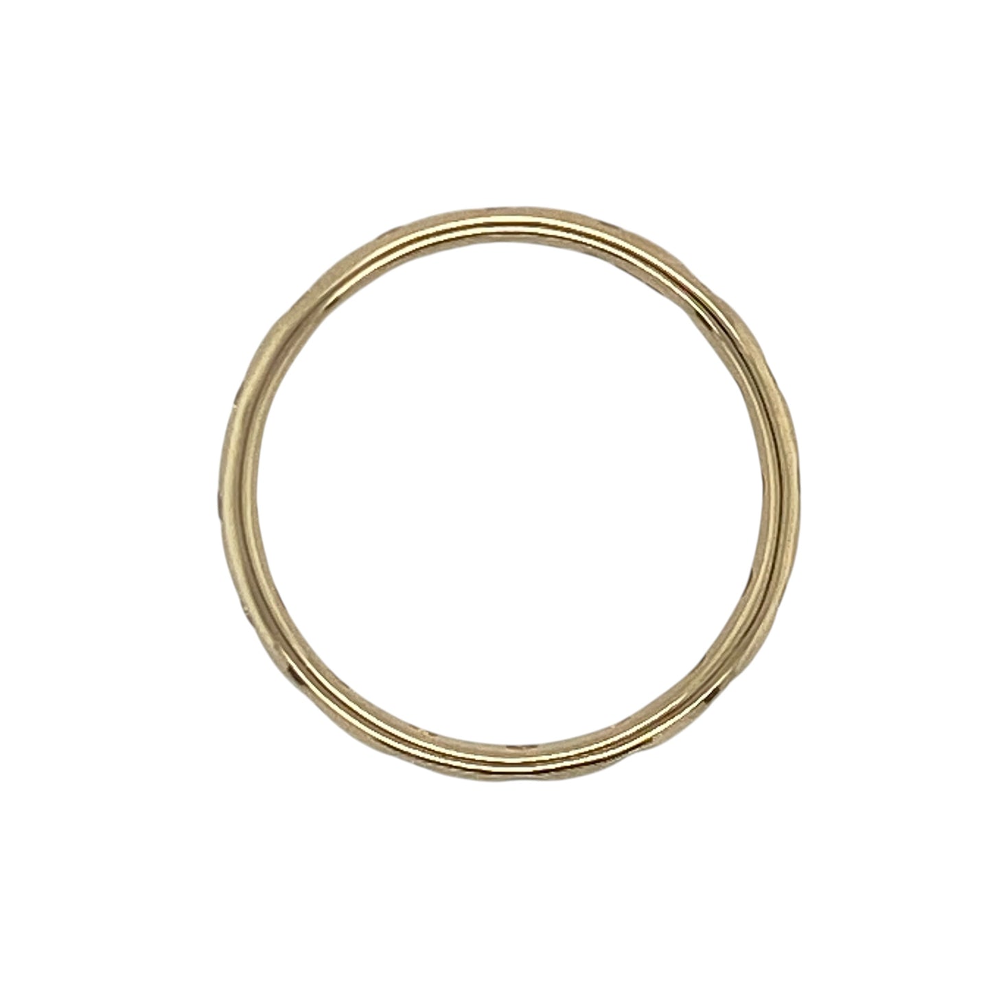 9ct Gold & Diamond Band Ring