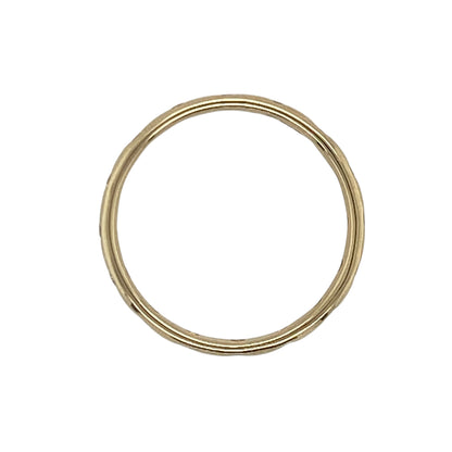 9ct Gold & Diamond Band Ring