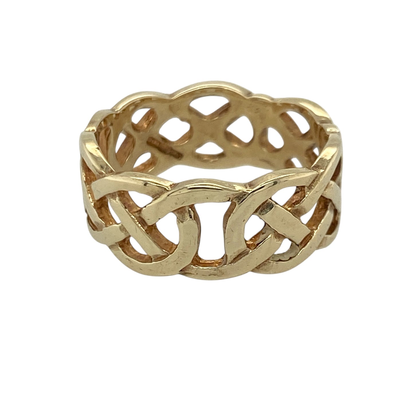 9ct Gold Celtic Knot Band Ring