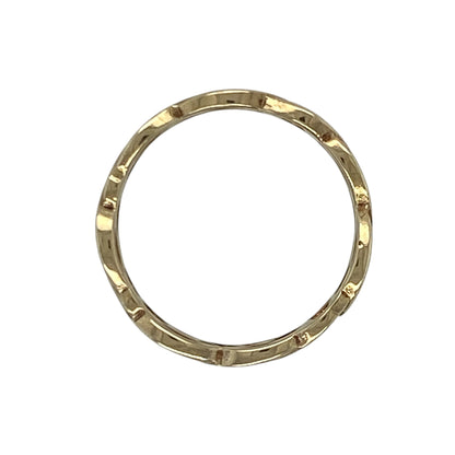 9ct Gold Celtic Knot Band Ring