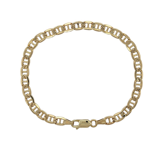 9ct Gold 7" Anchor Bracelet