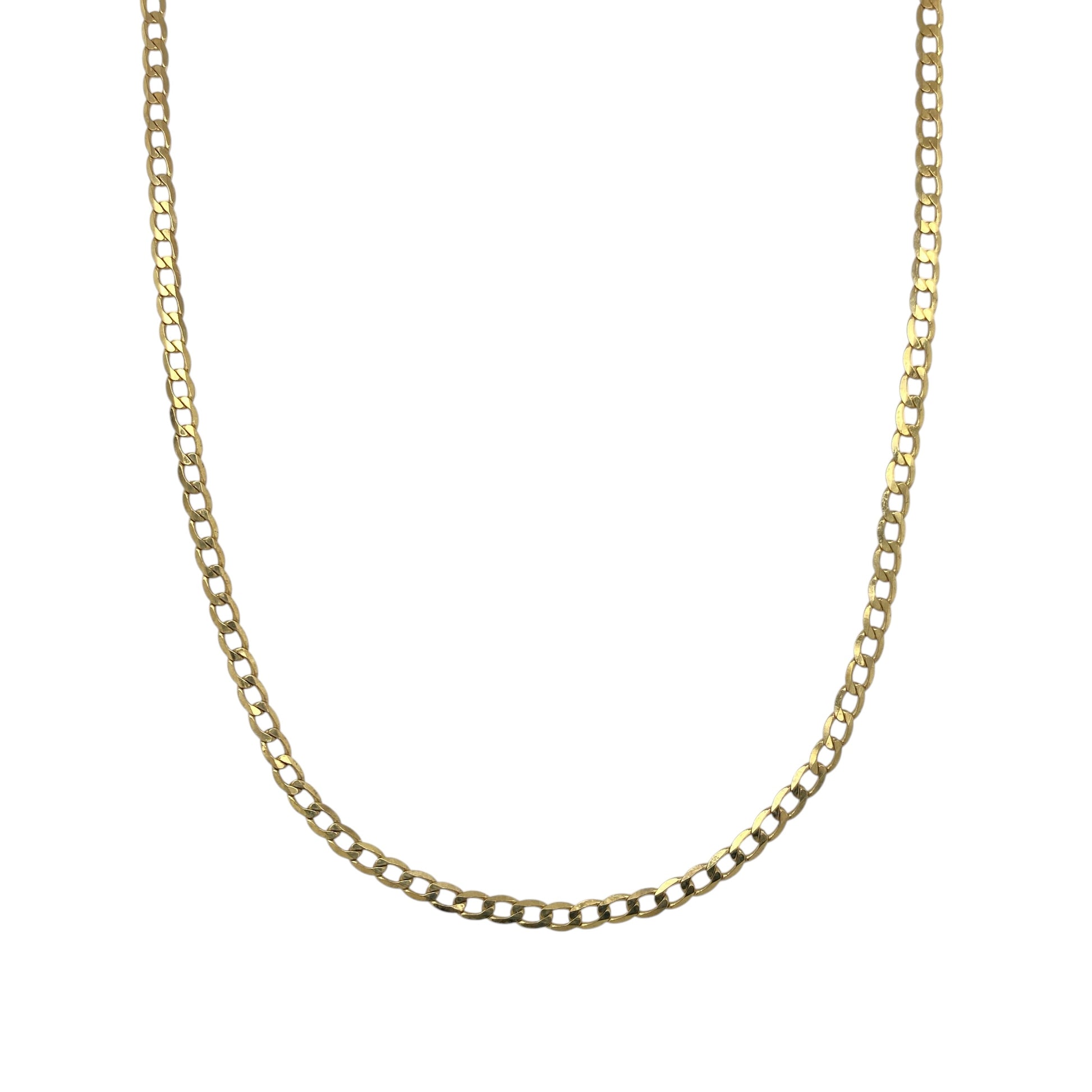 9ct Gold 18" Curb Chain