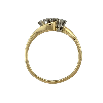 18ct Gold & Diamond Trilogy Ring