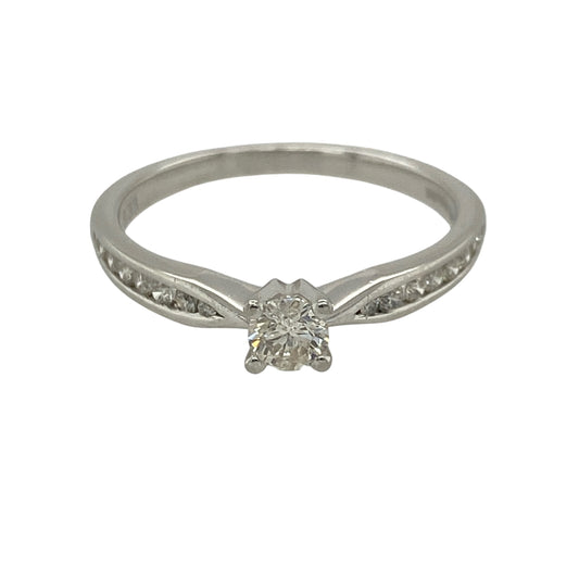 Platinum & Diamond Solitaire Ring