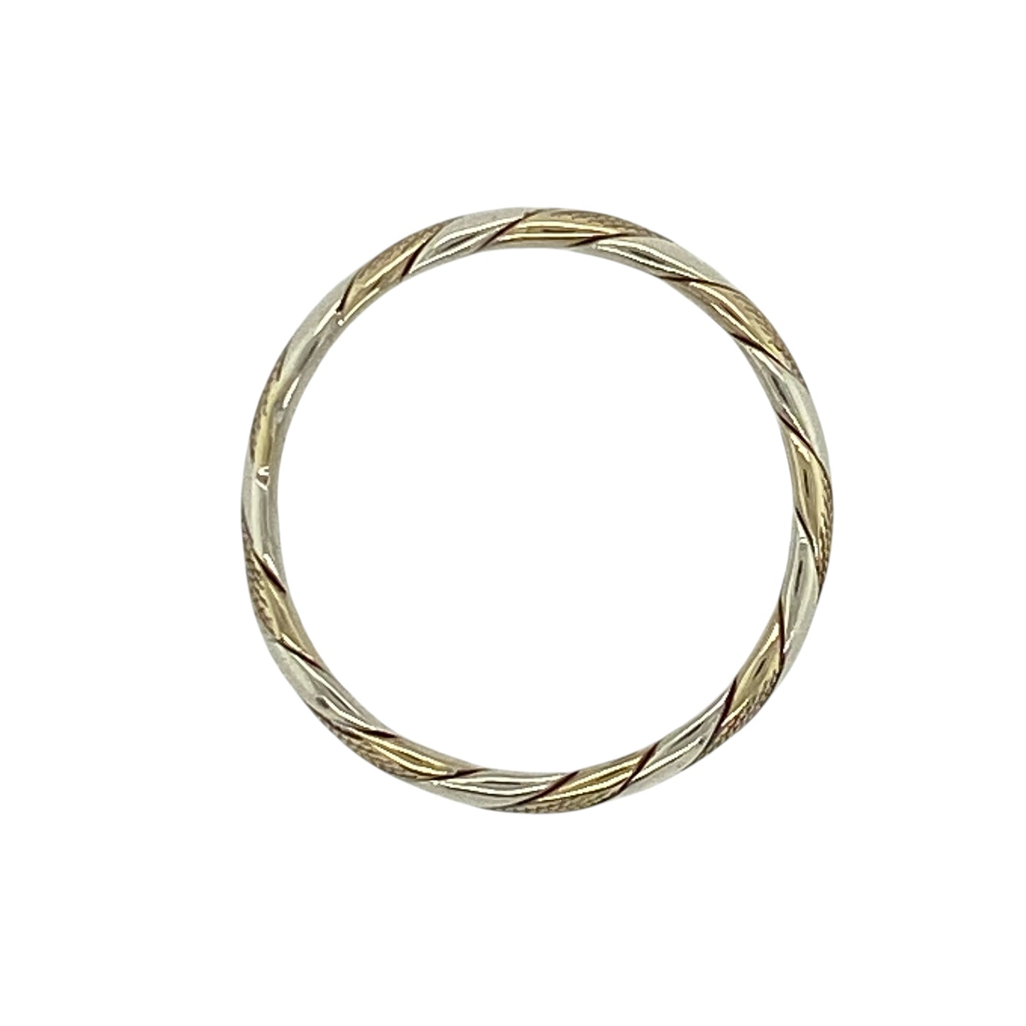 9ct Gold Twisted Band Ring