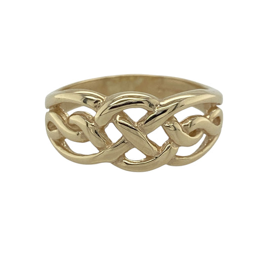 9ct Gold Celtic Knot Ring