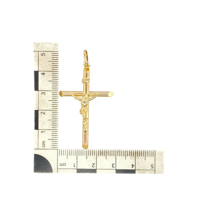 9ct Gold Crucifix Pendant