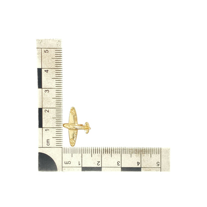 9ct Gold Aeroplane Pendant