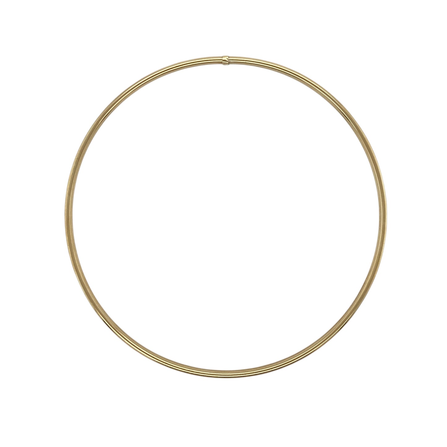 9ct Gold Patterned Bangle