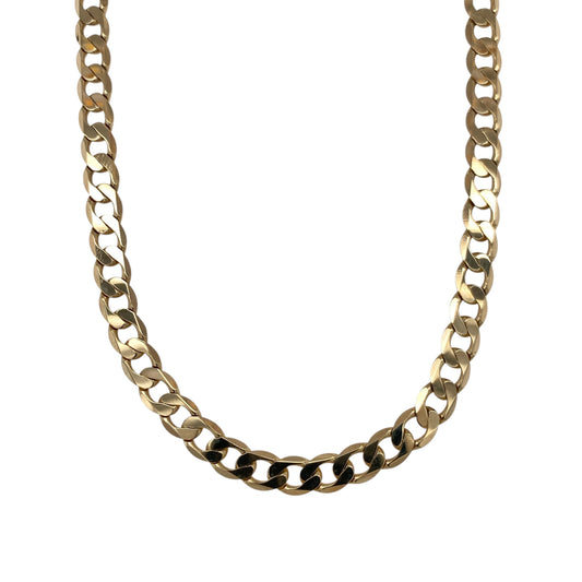 9ct Gold 20" Curb Chain
