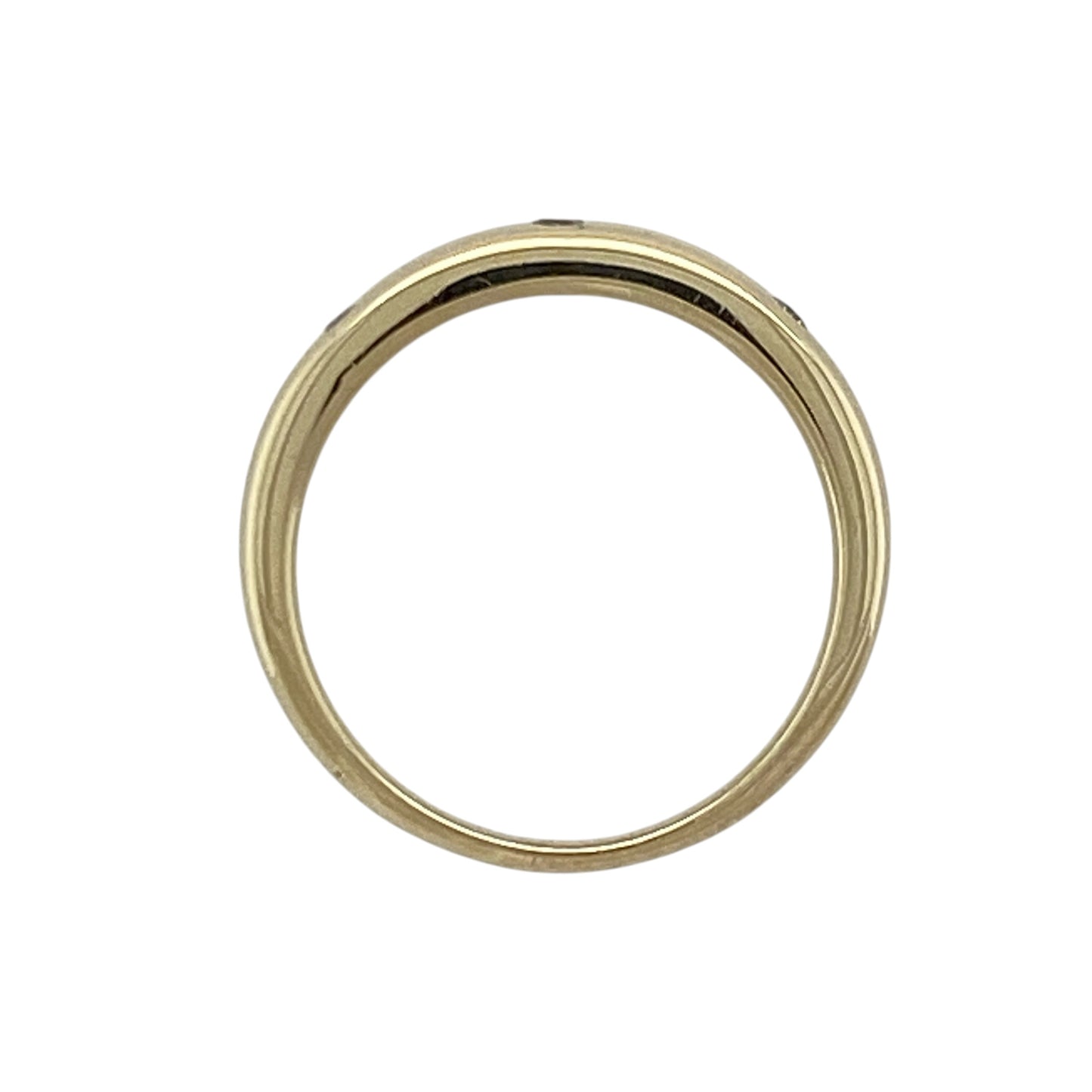 9ct Gold & Diamond Band Ring