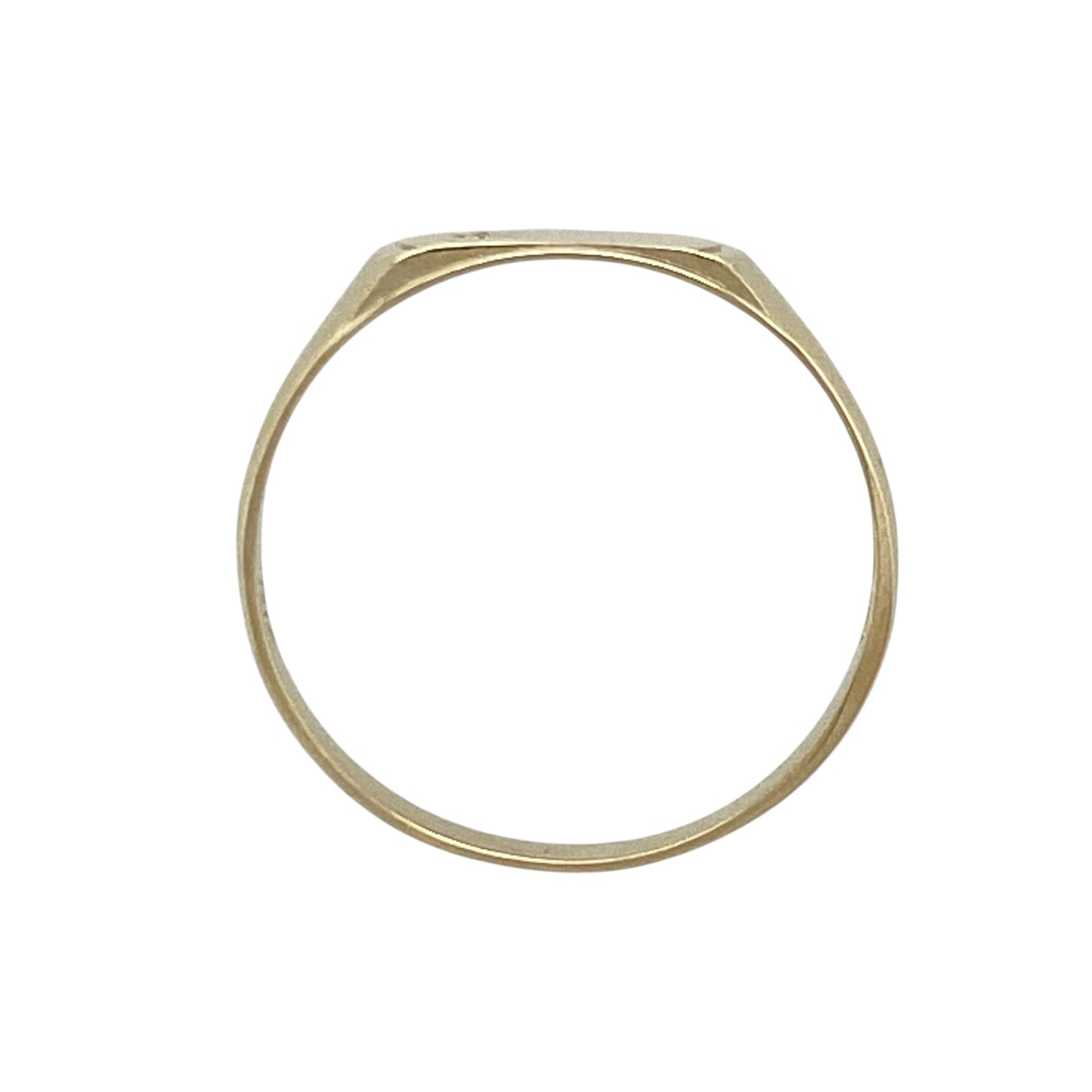 9ct Gold & Diamond Signet Ring