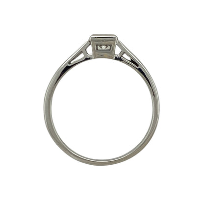 Platinum & Diamond Solitaire Ring