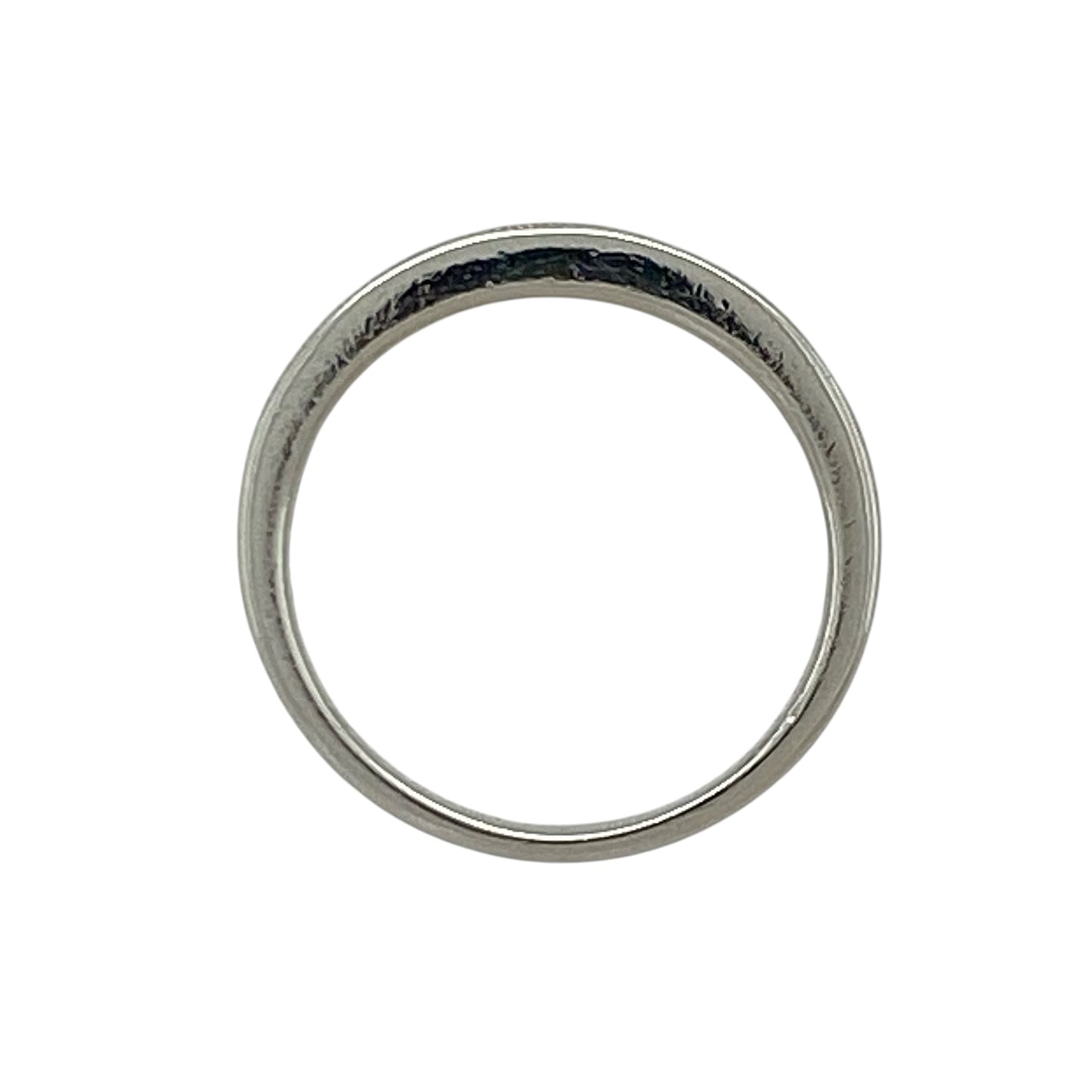 Platinum & Diamond Band Ring