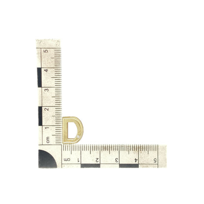 9ct Gold & Diamond Initial 'D' Pendant