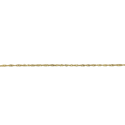 9ct Gold 20" Singapore Chain