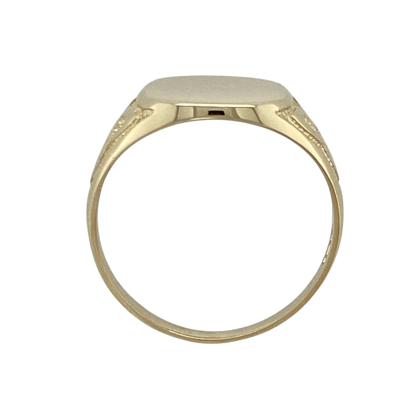 9ct Gold Celtic Knot Signet Ring