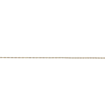 9ct Gold 20" Singapore Chain