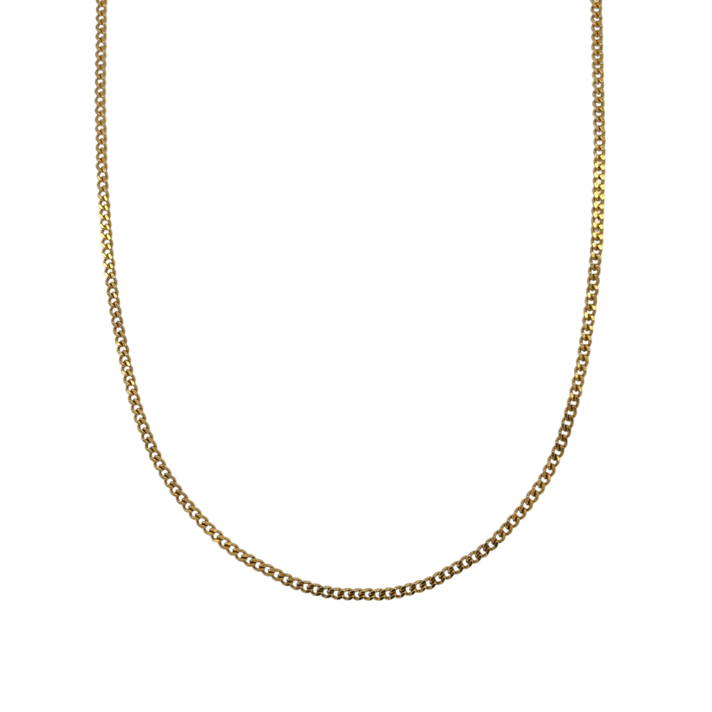 9ct Gold 20" Curb Chain