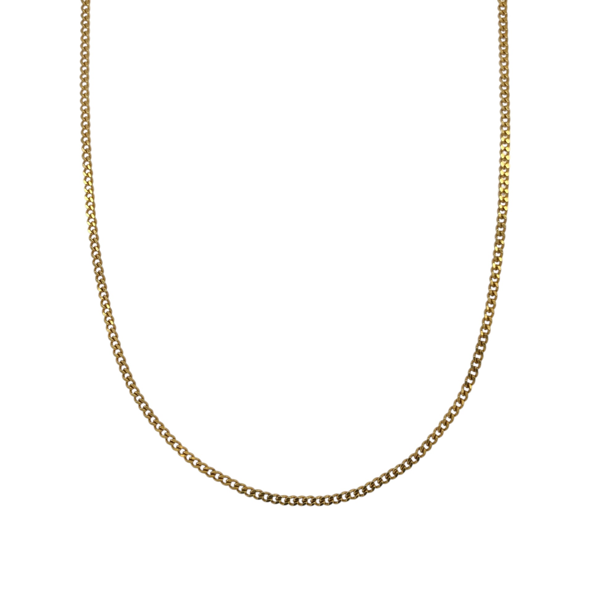 9ct Gold 20" Curb Chain