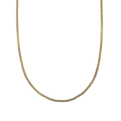 9ct Gold 20" Curb Chain