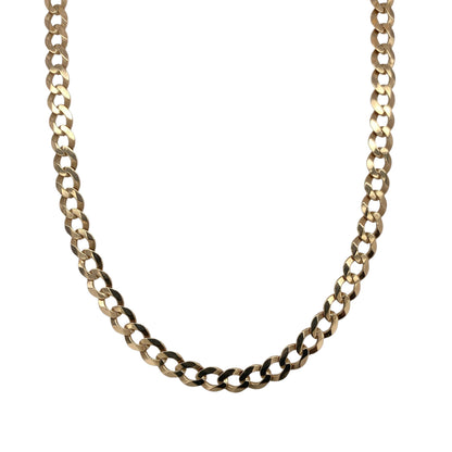 9ct Gold 20" Curb Chain