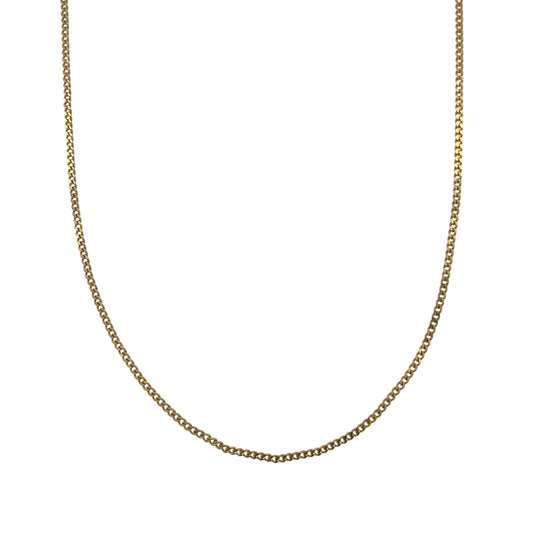 9ct Gold 20" Curb Chain