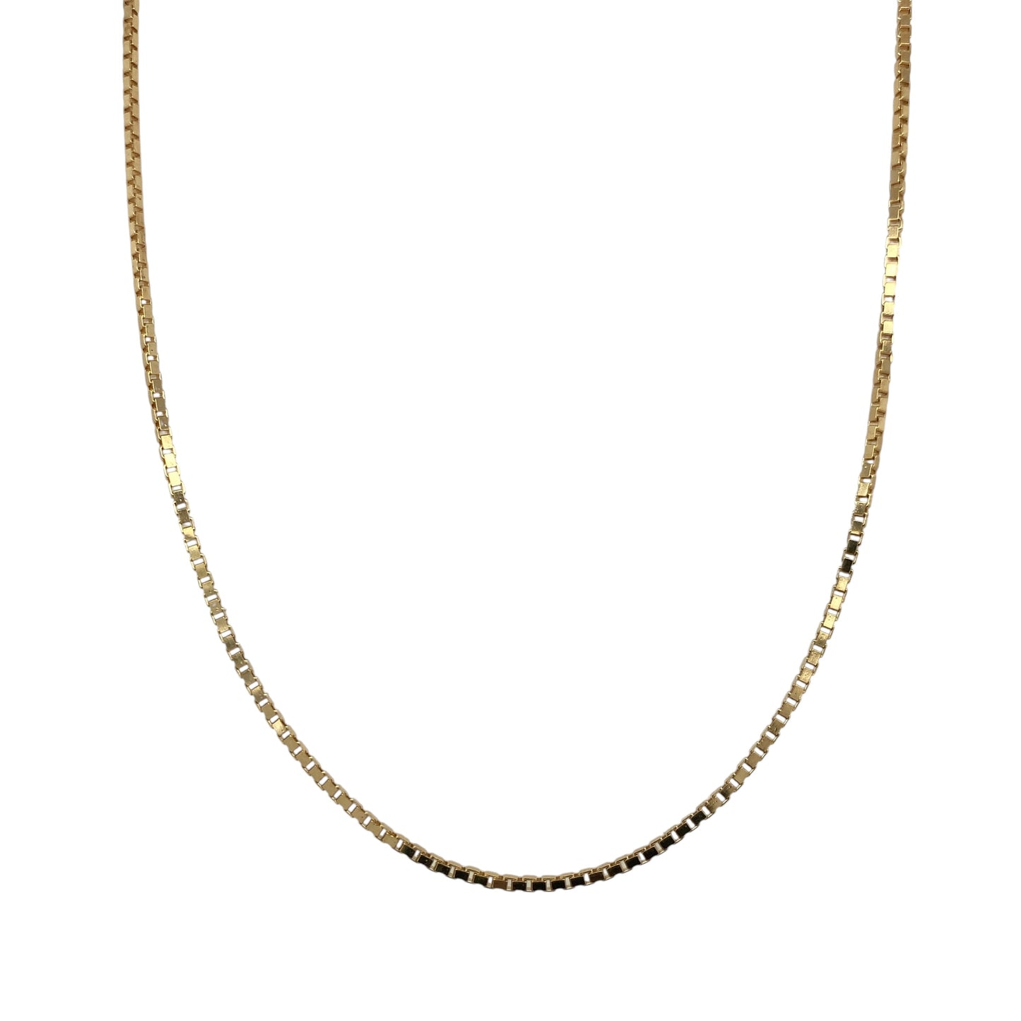 9ct Gold 22" Box Chain