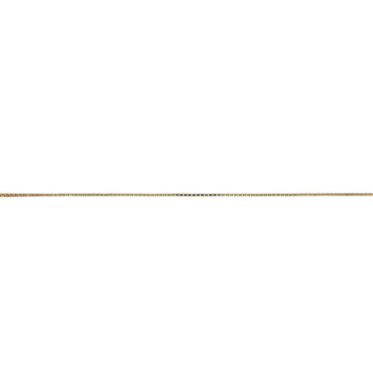 9ct Gold 22" Box Chain