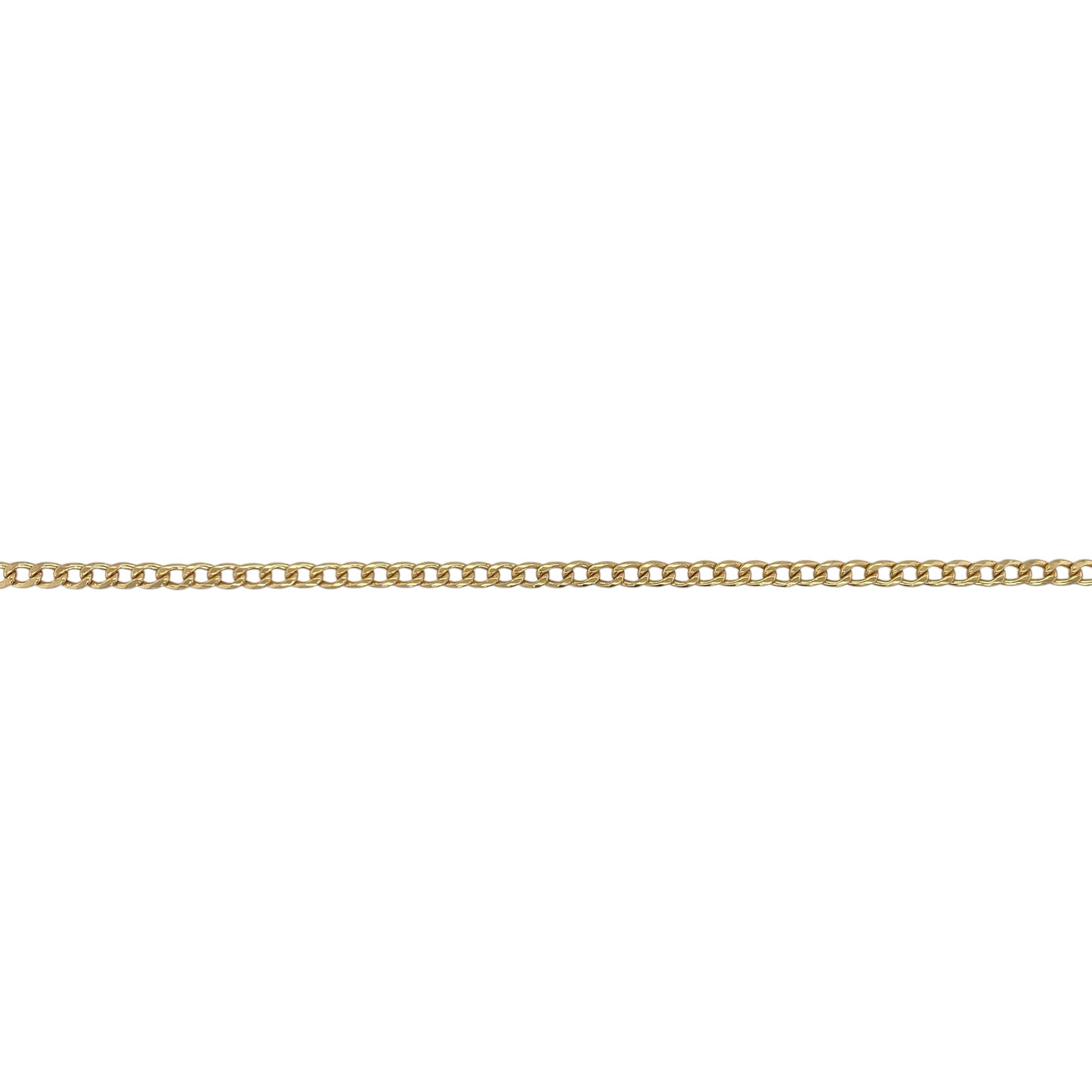 9ct Gold 24" Hollow Curb Chain
