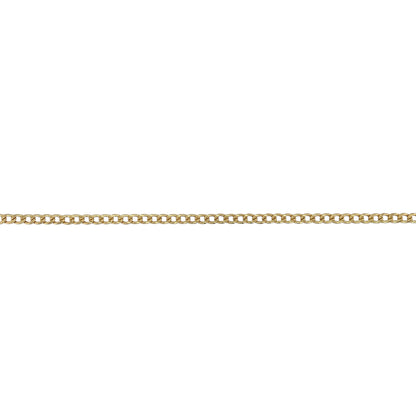 9ct Gold 24" Hollow Curb Chain