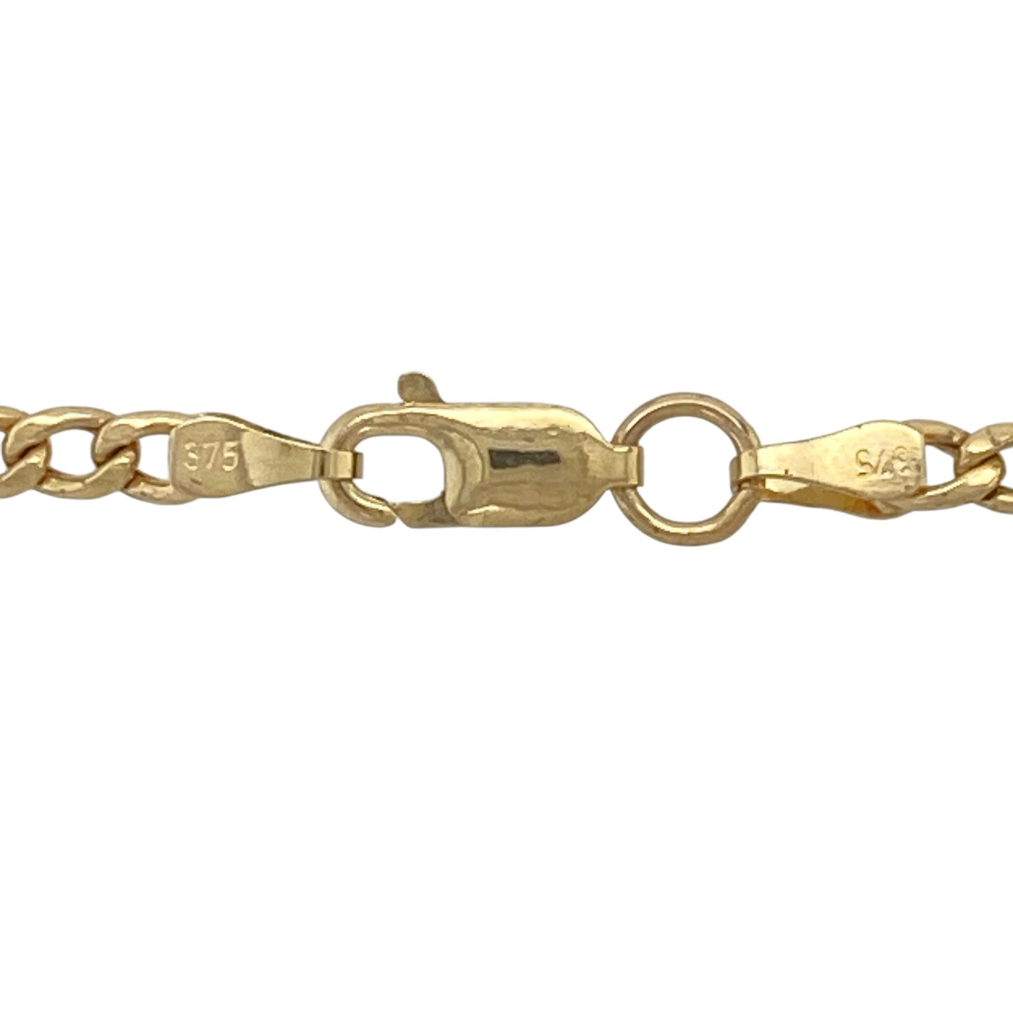 This pre-owned 9ct yellow gold hollow curb chain offers a classic look with a lightweight feel, making it perfect for everyday wear.

Design: Featuring polished hollow curb links, this 24-inch chain has a timeless appearance while remaining comfortable to wear. Its longer length and 3mm wide links make it ideal for wearing on its own or paired with a favourite pendant.
Material: Made from 9-carat yellow gold.