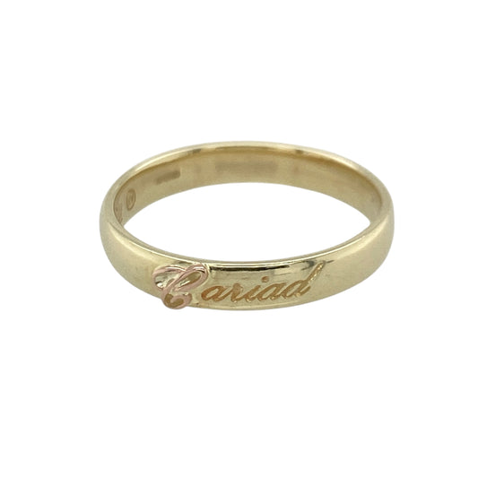 9ct Gold Clogau Cariad Band Ring