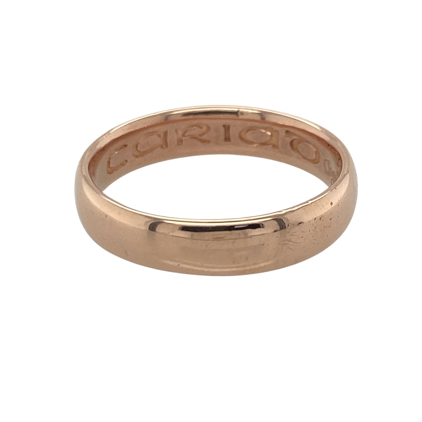 9ct Gold Clogau Cariad 5mm Wedding Band Ring