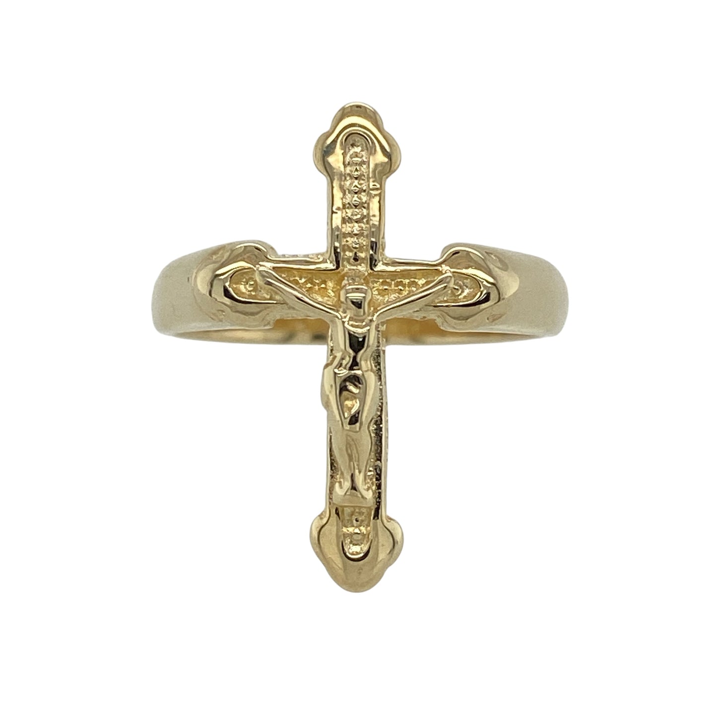 9ct Gold Crucifix Ring