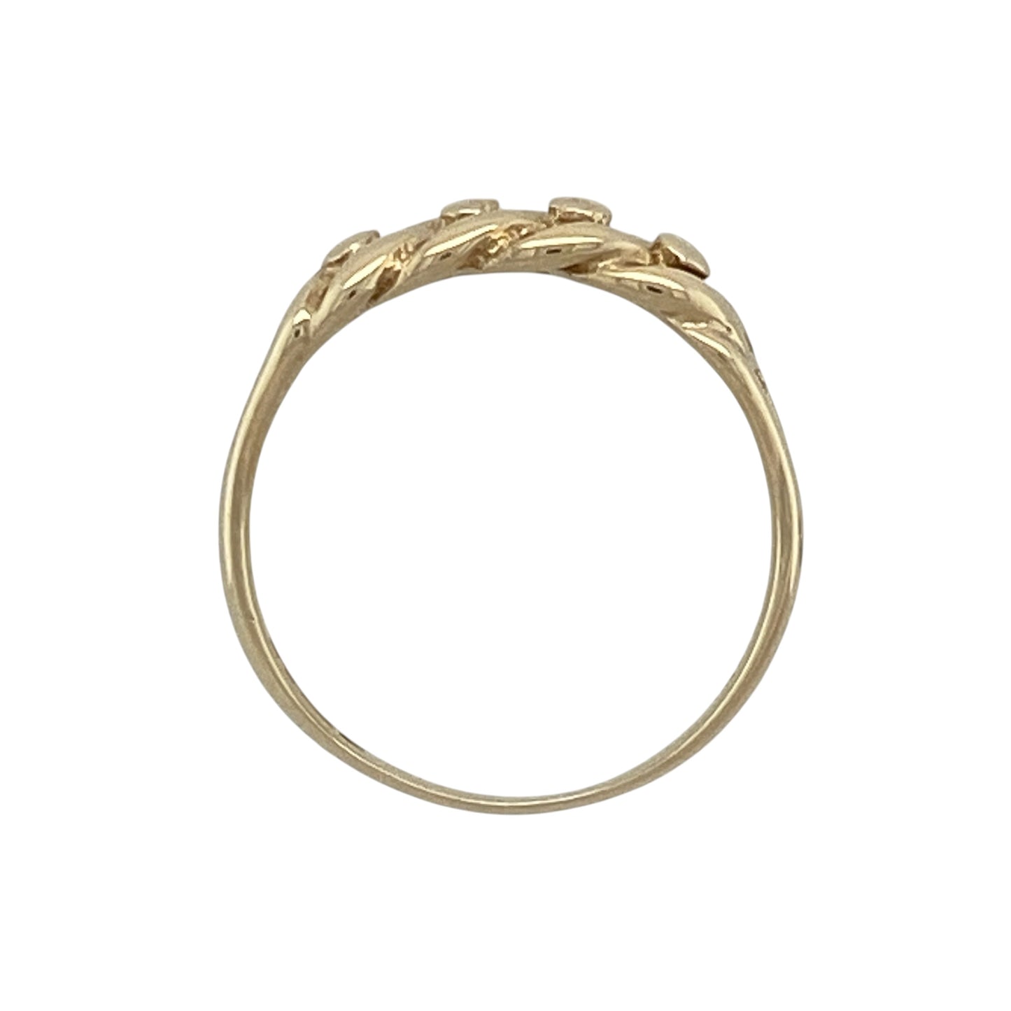 9ct Gold Keeper Band Ring